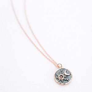 New Sun & Moon Boho Goddess Pendant Necklace